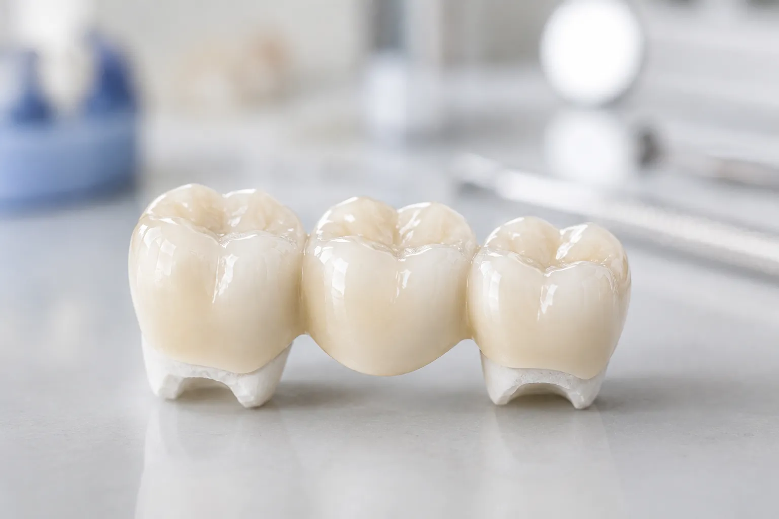Metal free crowns at Kapoor's Safe Hands Dental, Gurugram